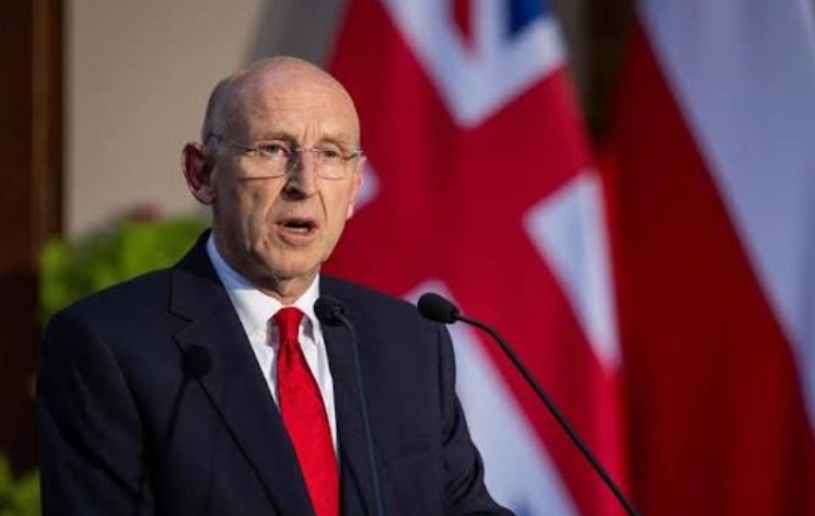 UK Defence Secretary John Healey