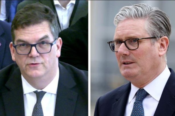 UK Foreign Office chief Sir Olly Robbins dismissal case of keir starmer